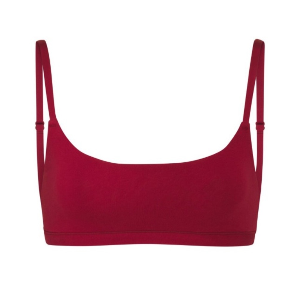 SKIMS Fits Everybody Scoop Bralette in Brick (?)